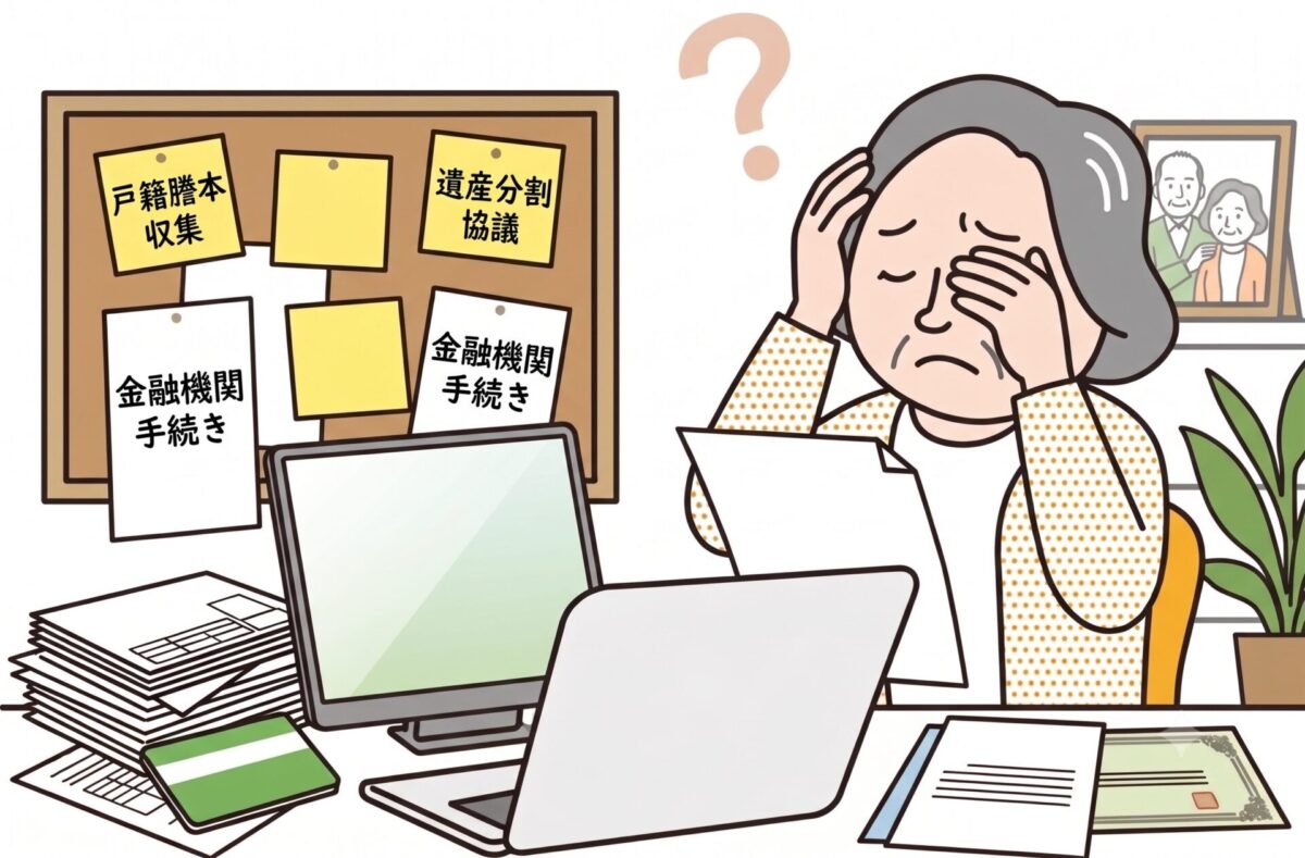 相続登記で悩む